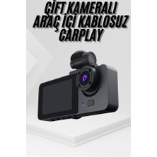 Alvo Store Buğz 3 Kameralı 2 Inç 1080P Araç Içi Kamera Sürüş Kamerası Carplay - Buğz