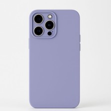 Yapax Iphone 15 Pro Apple ile Uyumlu Lansman Içi Kadife Esnek Soft Silikon Kılıf
