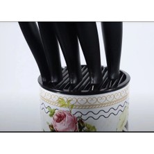 Alvo Store Buğz 6 Parça Stantlı Şef Bıçak Seti