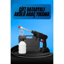 Alvo Store Buğz Akülü Oto Araç Yıkama Yüksek Basınçlı Araba Yıkama Makinesi Şarjlı - Buğz