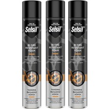 Selsil B1 Yangına Dayanıklı Manuel Köpük 750 ml   ( Pipetli)