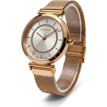 Dice Kayek Kadın Kol Saati Hasır Kayışlı