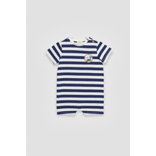 NBT BSC Bg Store Erkek Bebek Çizgili Tulum