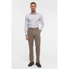 Süvari Kiremit Regular Düz Casual Pantolon