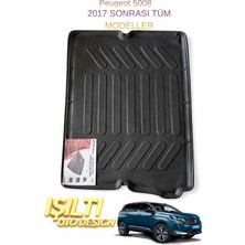 Işıltı Design Peugeot 5008 2017-2024 Ile Uyumlu Araca Özel Bagaj Havuzu