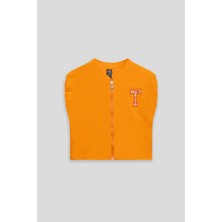 Tyess Bg Store Kız Çocuk Turuncu Yelek