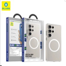 Blueo Samsung S26 Plus Uyumlu Crystal Drop Resistance Parmak Izi Bırakmayan Magsafe Özellikli Kılıf