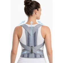 Kadın Erkek Dik Durmak Için Durma Aparatı Dik Duruş Korsesi