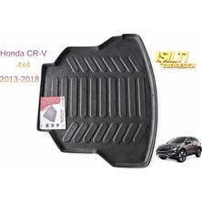 Işıltı Design Honda Cr-V 4x4 Suv 2013-2018 Uyumlu 3D Bagaj Havuzu