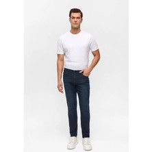 Süvari Mavi Denim Pantolon