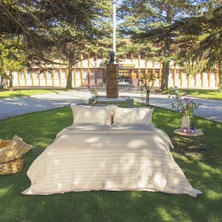 Sarev Almira-Z Sarı Çift Kişilik %100 Pamuk Pike Takımı