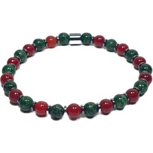 JTSS26BLK1753 Ceyt Onyx Hematit Doğaltaş Janti Bileklik