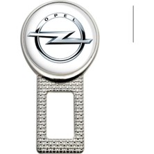 Şenyıldız Aksesuar Opel Metal Kemer Görseli 2 Adet Çift Yönlüdür Logosu