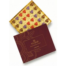 Vivaldi Mandala Serisi 24'lü Kalpli Çikolata Kutusu