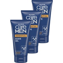 Avon Care Men Essential Tıraş Jeli 150 Ml. Üçlü Paket