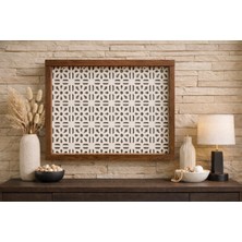 EyluX Shop Modern Dekoratif Duvara Asılabilir Sigorta ve Modem-Wifi Saklama Kutusu 25X35cm Derinlik 10CM