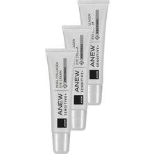Avon Anew Sensitive+ Göz Çevresi Kremi 15 Ml. Üçlü Paket