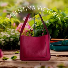 Valvic Hakiki Deri Modern El Çanta