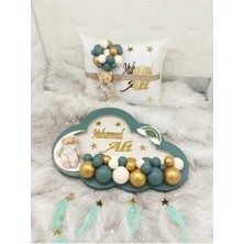 Bebek Kapı Süsü Yastık Takımı Led'li