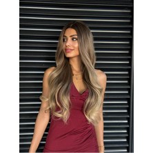 Fenomen Peruk Luxury Maşa Dalgalı Perçemsiz Yeni Sezon Vip Peruk