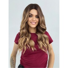 Fenomen Peruk Vip Ombreli Dalgalı Perçemsiz Peruk