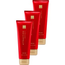 Avon Attraction İnstinct Kadın Vücut Losyonu 125 ml Nemlendirici Etkili Üçlü Paket