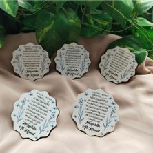 Bebek Magneti Ahşap Üzeri Renkli Uv Baskı Doğum Günü Sünnet Parti Magneti