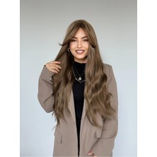 Fenomen Peruk Luxury Kumral Su Dalgalı Özel Vip Peruk