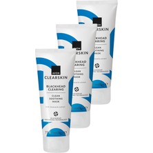 Avon Siyah Noktaların Görünümü Için Ferahlatan Arındırıcı Yüz Maskesi 75 Ml. Üçlü Paket