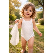 Almira Anne Bebek Bebek Body, Kalpli Askılı, Çıtçıtlı, Günlük Bebek Giyim