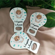 10 Adet Açacak Magnet Yeni Doğan Bebek Doğum Günü Sünnet Magneti