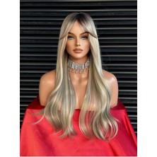 Fenomen Peruk Röfleli Dalgalı Perçemli Peruk V021