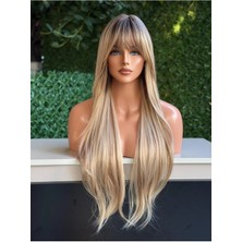 Fenomen Peruk En Doğal Uzun Perçemli Vip Peruk Model