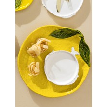 The Mia Servis Tabağı Sarı 34,5 cm