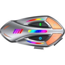 Blaıse X2 Bluetooth Motosiklet Intercom Turuncu