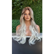 Fenomen Peruk Ombreli Maşa Dalgalı Tül Peruk Toplanabilir (Fön-Maşa-Yıkanabilir) Peruk Model