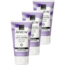 Avon Platinum Lifting ve Sıkılaştırma Etkili Serum Büyük Boy 50ML Üçlü Paket
