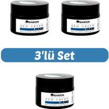Baboon Natural Baboon Minty Deo Cream 3’lü Set | Doğal Krem Deodorant | Vegan