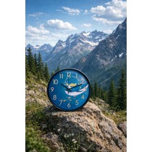 Bitiger Dekoratifev ve Ofis Duvar Saati