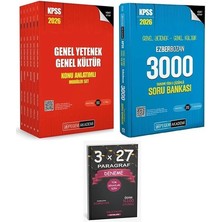 Anla Kazan Yayınları Pegem 2026 Kpss Genel Yetenek Genel Kültür Modüler Konu + Ezberbozan Soru Bankası 2 Li Set