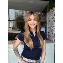 Fenomen Peruk Siyah Platin Düz Vip Peruk Model