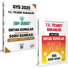 Editör Yayınları 2025 Gys Ticaret Bakanlığı Ortak Konular Tam Isabet Soru Bankası ve 880 Nokta Atışı Soru Cevap Seti