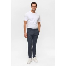 Süvari Lacivert Slim Casual Pantolon