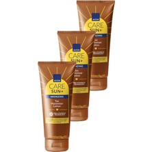 Avon Care Sun+ Bronzıng Bronzlaştırıcı Losyon 200 Ml. Üçlü Paket