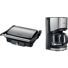 Kenwood HGM30.000SI Tost Makinesi + CMM10.000BM Filtre Kahve Makinesi 2'li Set