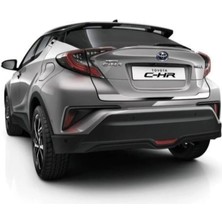Toyota C-Hr Bagaj Alt Çıta Kromu 2016-2019 Arası P.çelik