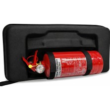 Mega Oto Market Yangın Söndürücülü 8 Parça Eva Çantalı Trafik Seti Siyah