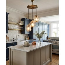 D-Light Kumru 3'lü Avize Eskitme