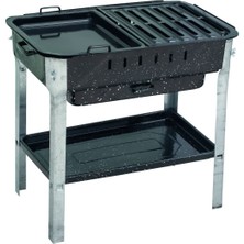 Feyza Design Portatif Sökülebilir Ergonomik Piknik Mangalı Büyük Boy