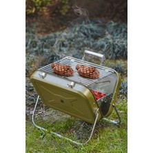 Feyza Design Taşınabilir Katlanabilir Barbekü, Pratik ve Şık Piknik Keyfi